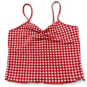 Gingham Tank Top